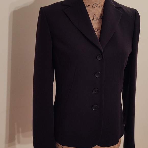 Casual Corner | Women Petites Black Jacket | Sz 2 - Picture 2 of 9